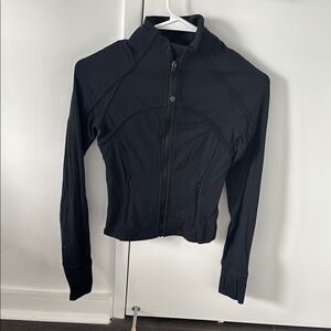Lululemon Athletica Black Bomber Jacket